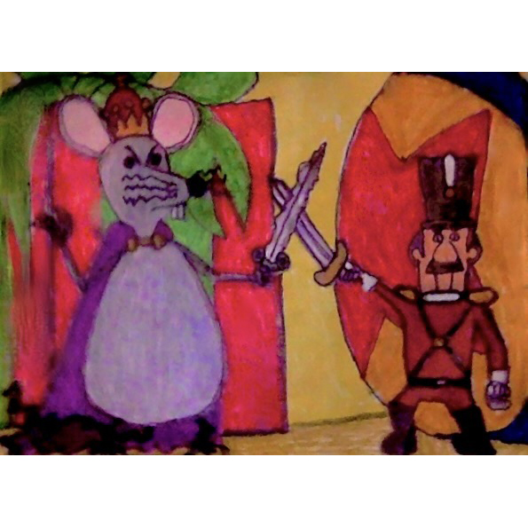 The Nutcracker Prince VS The Mouse King under the Christmas tree